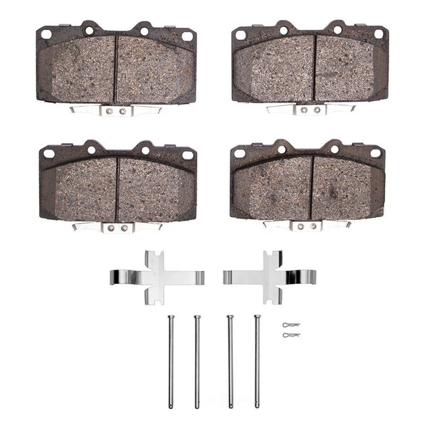 Disc Brake Pad SetTurbo DFC 1115064701 fits 8991 Nissan 300ZX for