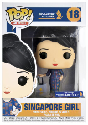 Funko Pop! Ad Icons #18 Singapore Girl - Krisshop Exclusive