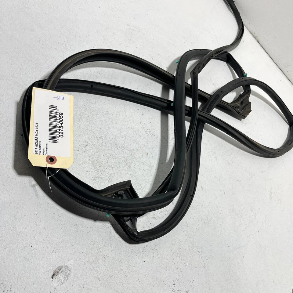 右后门面板 Weatherstrip 密封讴歌 MDX 2014 - 2020 原始设备制造商 — 第 2/4 张图片
