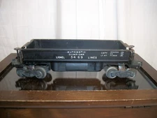 Lionel Automatic Dump Car,  #3469 Lionel Lines, Black USED no BOX