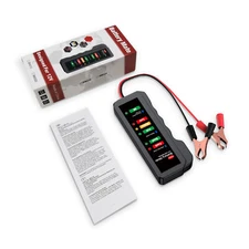 12V Battery Load Tester car autocycle marine Alternator analyzer Diagnostic tool