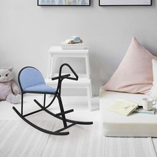 Children Rocking Horse Iron Pipe Ride On Toy Toddler Pony Kids Rocker Horse Gift