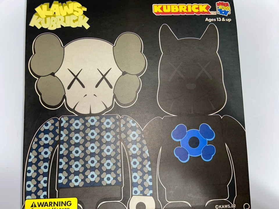  KAWS Kubrick Medicom Bus Stop Figura de Acción Juego Serie 1 2002 RARO Foto 2 de 2