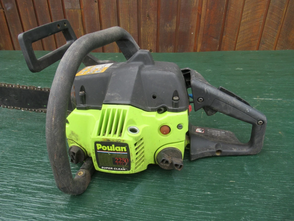 Vintage POULAN 2250 Chainsaw Chain Saw with 15