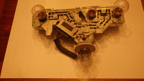 Lampenträger Rückleuchte hinten rechts, VW Polo 6N, Teile Nr. 6N0 945 258A