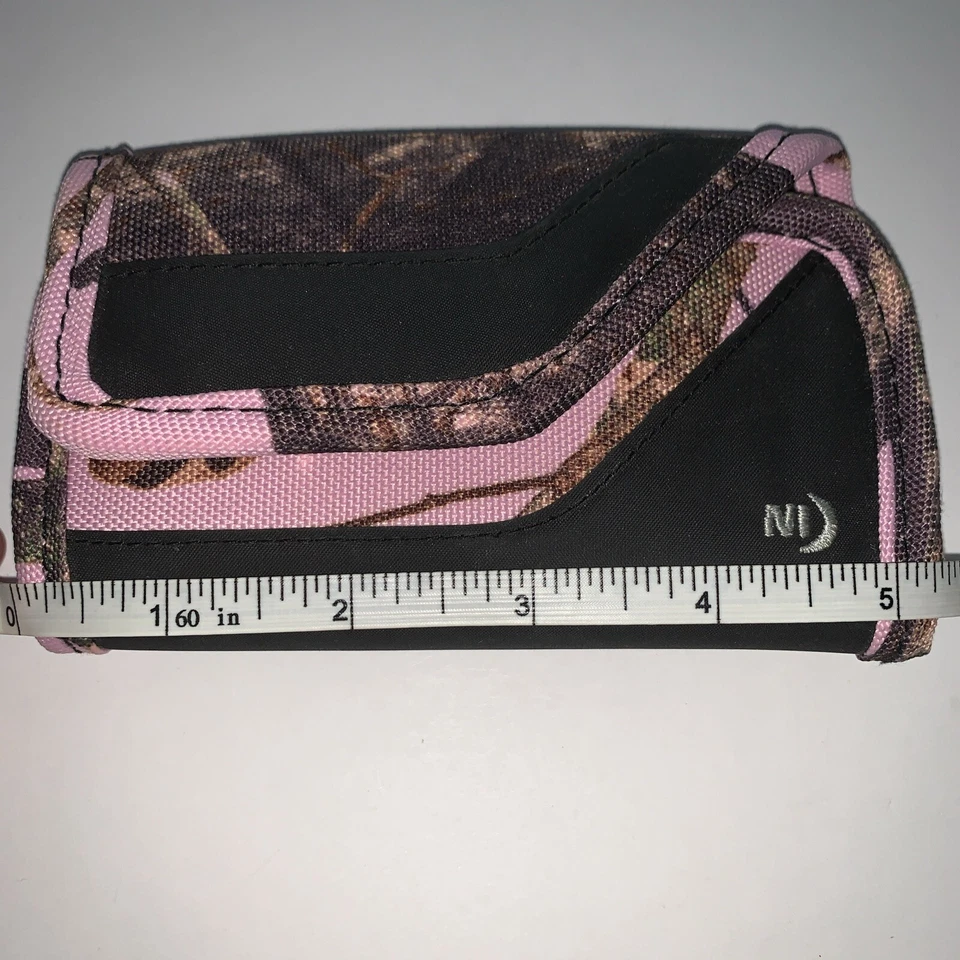 Nite Ize Pink Camo Universal Large Holster Rugged Sideways Clip Case - Image 4 of 4