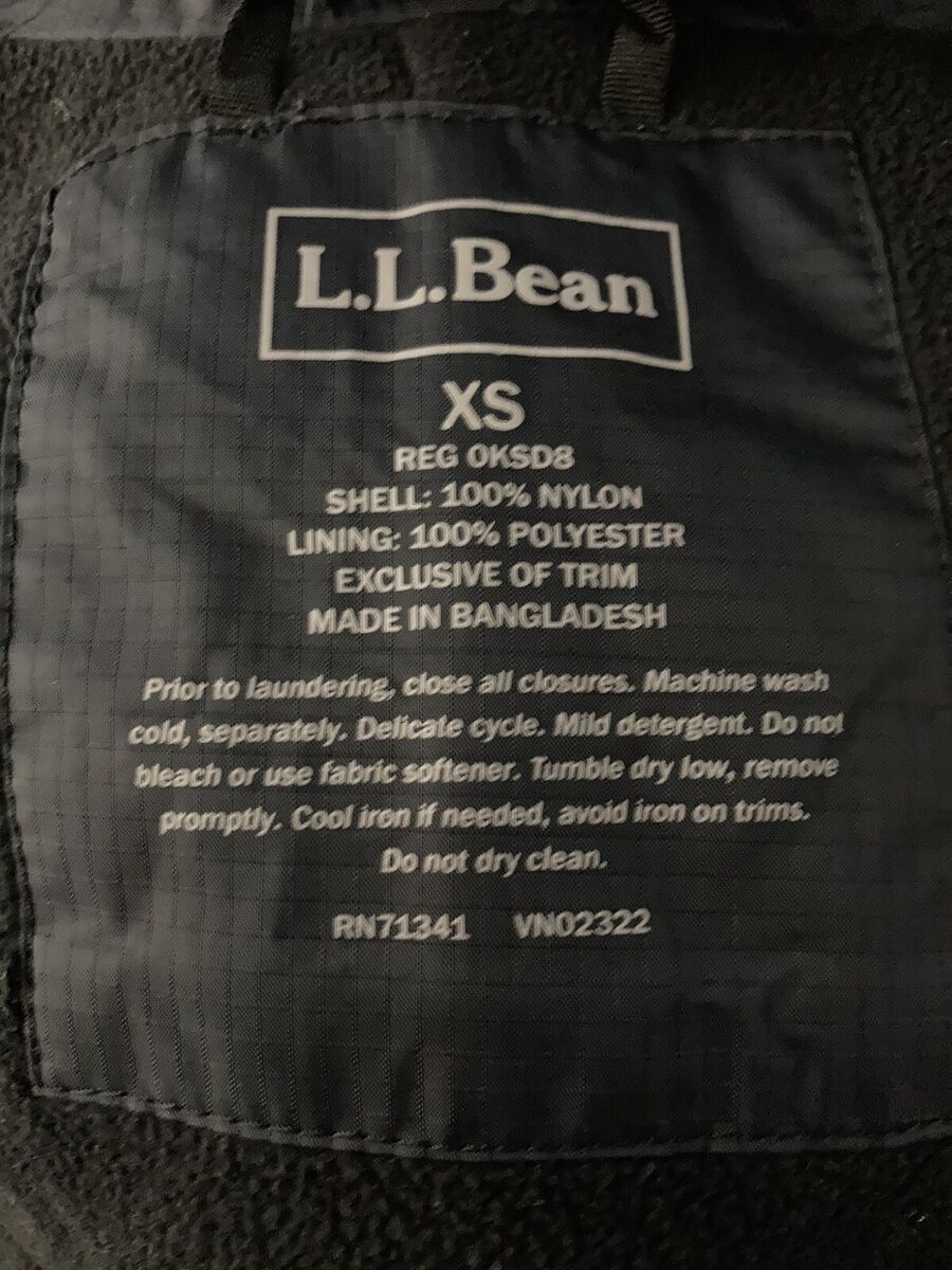 LL Bean Trail Model Full Zip Hooded Ski Jacket Womens Size LL Bean Trail Model Full Zip Hooded Ski Jacket Womens Size