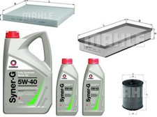 PORSCHE CAYENNE 3.2 3.6 SERVICE KIT OIL AIR CABIN FILTERS OE MAHLE 7 LITRES OIL