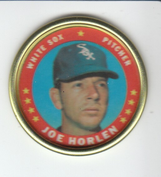 1971 Topps Baseball Coin Joe Horlen #120 EX/MT+