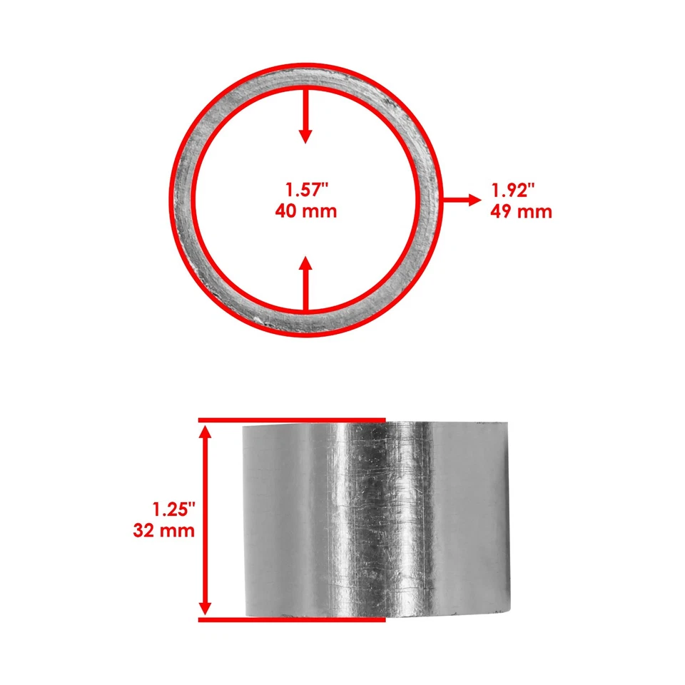 Exhaust Pipe Gasket for Kawasaki KX450F KX450D KX450E 2006-2011 - Image 2 of 4