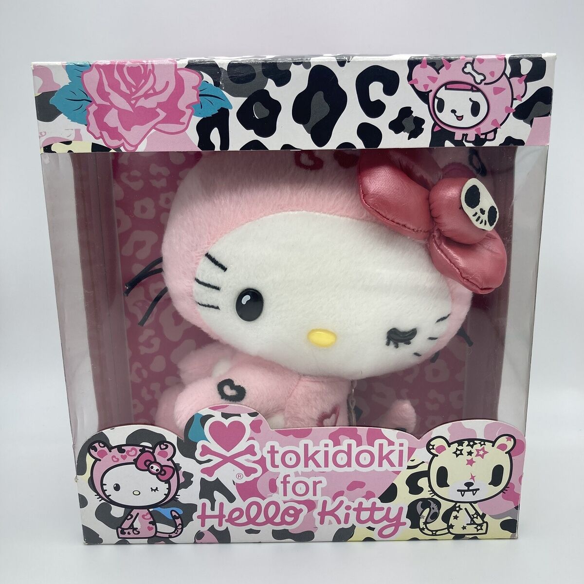 Sanrio Tokidoki for Hello Kitty Skull Plush Doll Limited Sanrio Tokidoki for Hello Kitty Skull Plush Doll Limited