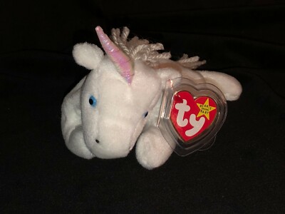 Ty Beanie Baby Style 4007 RARE 1994 MYSTIC Horse w/ Iridescent
