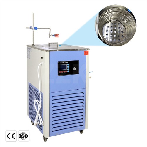 5L -80~98°C Lab Low Temperature Thermostatic Oil Bath Chiller Heater Circulator - Picture 4 of 15