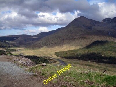 Foto 6x4 Blick vom Waldweg Bualintur einige der Glen Brittle f c2014