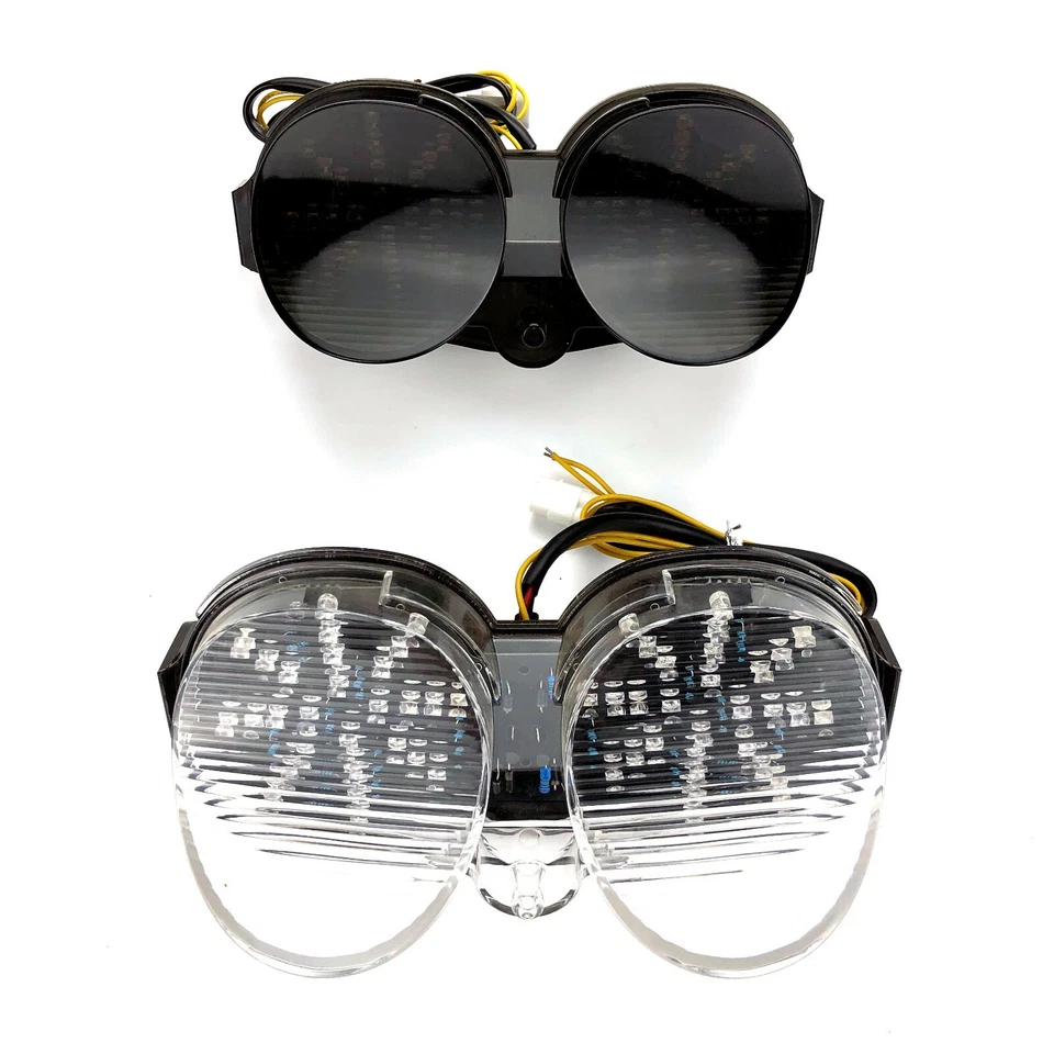 Luz trasera de freno LED integrada señales de giro para Yamaha YZF R6 YZF-R6 2001-2020 Foto 2 de 4