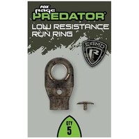Fox Rage Predator Camo Low Resistance Run Ring - 5 Bleiclips Zum Grundangeln
