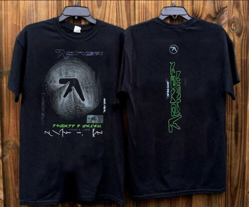 Aphex Twin Black Short Sleeve Cotton T-shirt Unisex S-5XL Aphex Twin Black Short Sleeve Cotton T-shirt Unisex S-5XL