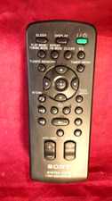 ORIGINAL SONY RM-AMU009 AUDIO SYSTEM REMOTE CONTROL TESTED VERY CLEAN