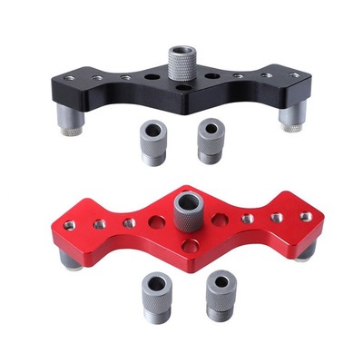 8PCS Straight Hole Positioner 6/8/10mm Dowelling Self Centering Drill Guide Kit