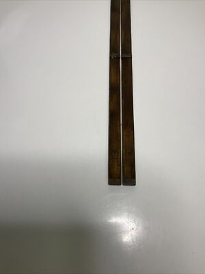 Vintage Stanley Rule & Level Co. Box Wood 24'' Folding Rule Ruler