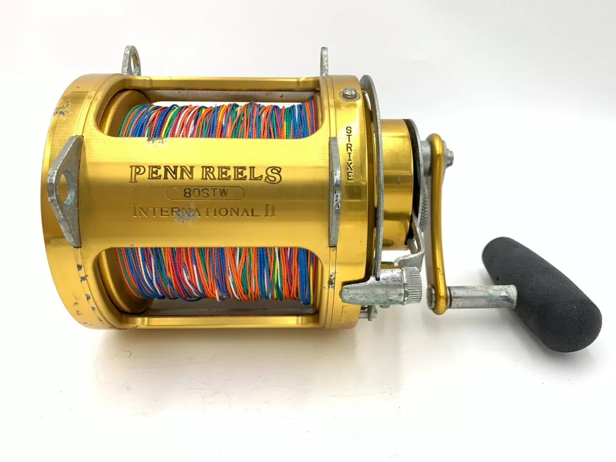 Penn ReelS InternationalII 80STW Excellent Lever Drag Big Game Trolling sea  1436