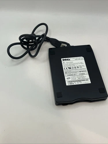 Dell External N533 USB Floppy Disk Drive - Model # FD-05PUB and Disks
