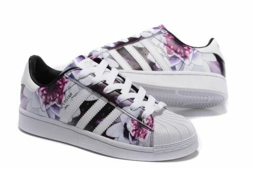Adidas Superstar Fiori Di Loto Limited Edition Nuovo 36-44 - Immagine 2 di 4