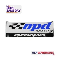 Mpd MPD018 6X18, Mpd Decal 6X18 Aftermarket High Performance Racing Speed Parts