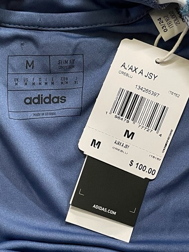 Adidas Ajax 2024/25 Away Football Soccer Jersey Men’s Size Medium New IT6162 - Picture 5 of 11