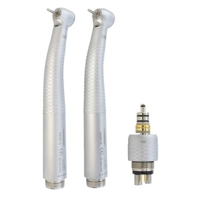 COXO Dental Fiber Optic High Speed Handpiece W/H Roto Quick Coupler 6 Pin LED RQ