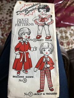 Vintage Collection Of Children’s Toys Patterns