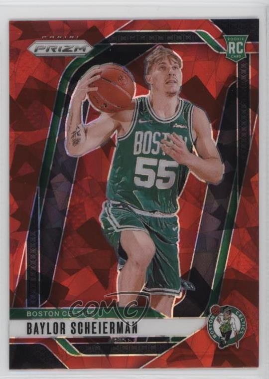 2024-25 Panini Prizm Red Ice Prizm Baylor Scheierman #236 1u6