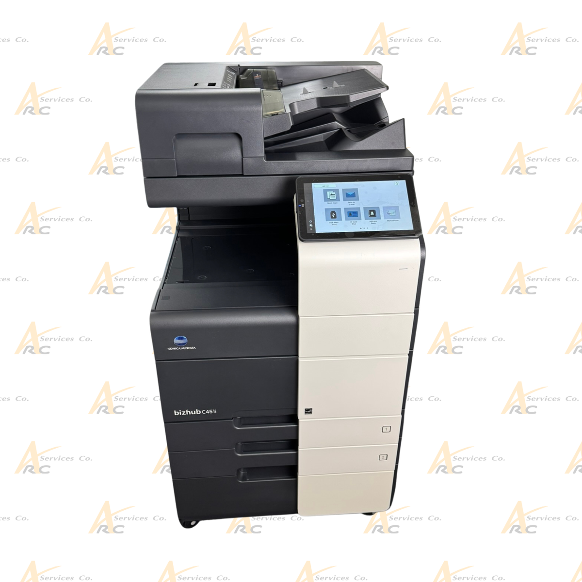 Konica Minolta bizhub C451i Color Copier, Printer, Scanner, Stand