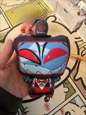 Hazbin Hotel Vox 10cm Plush Doll Cotton Keychain Cosplay Pendant Toy Anime