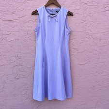 Chaps Sleeveless Dress Purple Lavender Lilac Easter Pastel Size 6