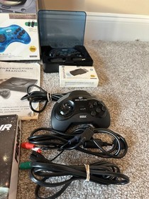 Ultimate Sega Saturn in box Fenrir ODE 256GB Card retroBit controller plus more