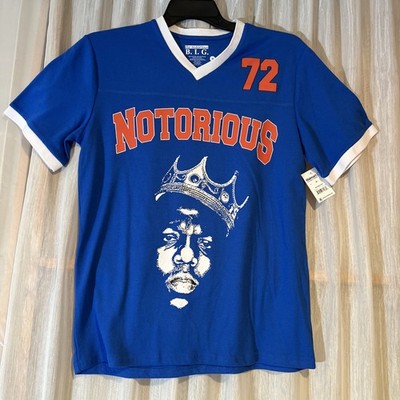 THE NOTORIOUS B. I. G. Biggie Smalls Jersey Size Medium Brooklyn - we go hard