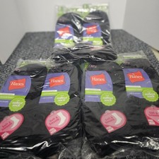 6 Pks of 3 Pair - HANES LIGHTWEIGHT COMFORTSOFT ANKLE WOMANS 5-9 TOTAL 18 PR 