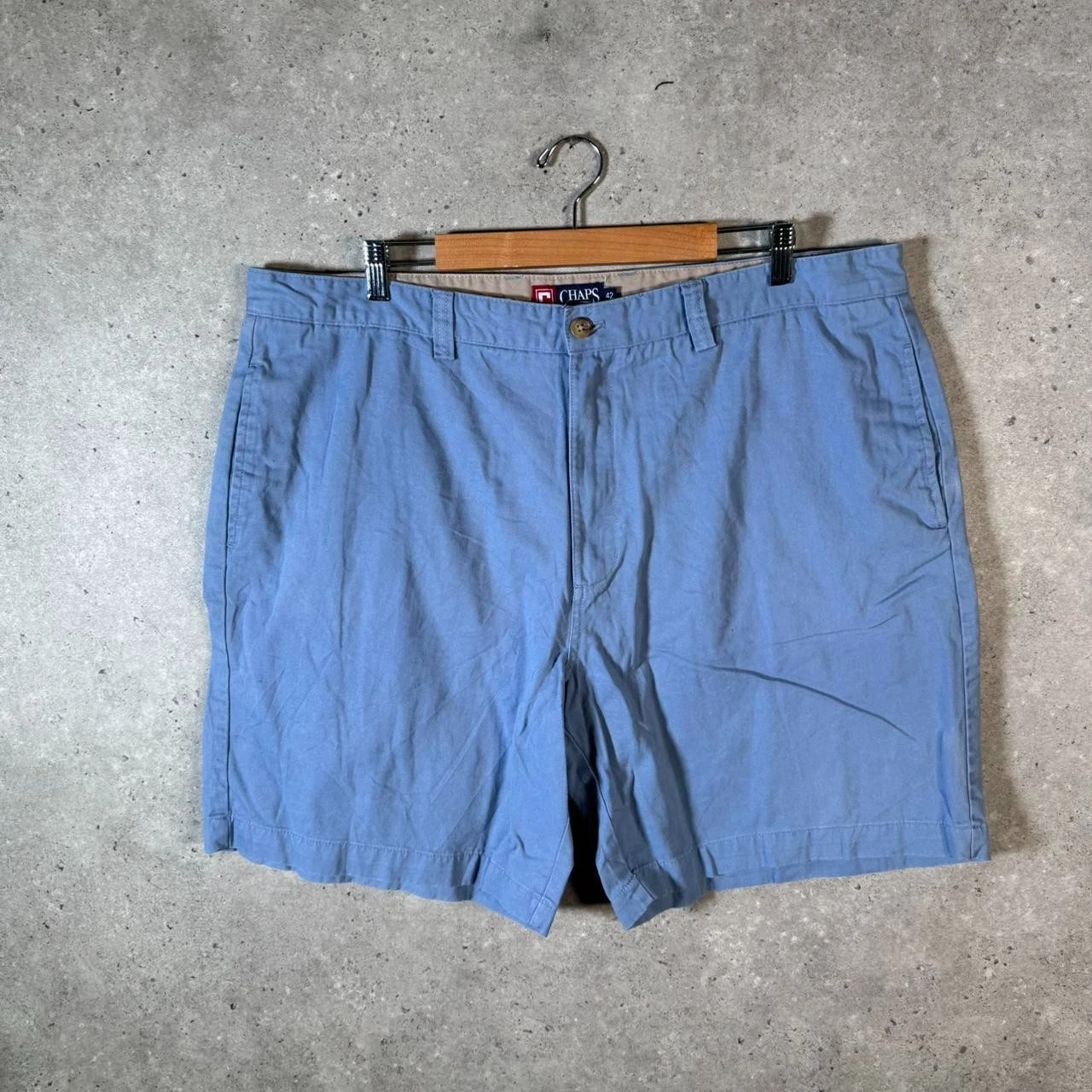 Vintage Chaps Chino Shorts Men’s W42 Blue