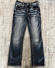 Boys Salvage Jeans by Buckle Size 8R Straight Leg Reckless Straight Regular Fit