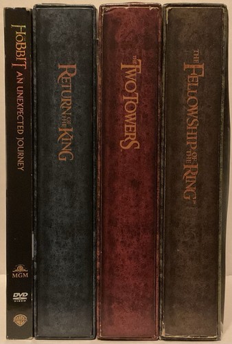 LORD OF THE RINGS LOT (1970-2012) Collectors DVD Gift Set, 5 Films, 3 DVD Extras - Picture 9 of 24