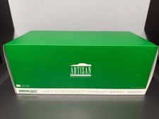 1/18 DIECAST ARTISAN GREENLIGHT 1967 CHEVROLET IMPALA SPORT SEDAN BLUE AND WHITE
