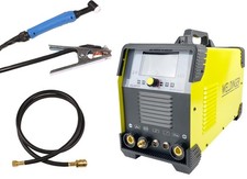 WIG-Schweißinverter WELDINGER WE 204P AC/DC LCD Profi Digital-Schweißgerät Alu