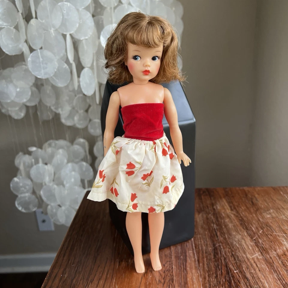 Vintage Ideal Tammy Doll 1960s w/ Original Dance Date Outfit #9055 - Image 2 of 4