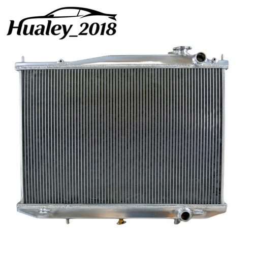 3 Row Alum Manual Radiator For Nissan 2000-2004 Xterra /98-15 Frontier 2.4 3.3L