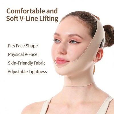 Collagen Face Sculpt Wrap Wiederverwendbar, Jawline Shaper Kinnriemen Schlaf