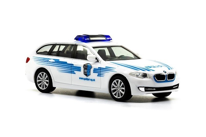 Ace Arwico 885112 - 1/87 BMW 5 Series Touring Kapo Aargau - New