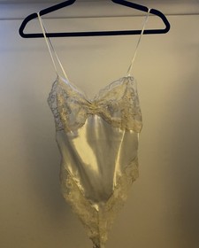 Vintage Lingerie Lot 4 Teddy Bodysuits Deadstock 1980s