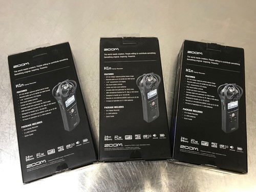 Zoom H1N Handy Recorder Set of 3 - Unused - Picture 3 of 5