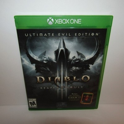Diablo III 3 Reaper of Souls Ultimate Evil Edition Microsoft Xbox One Video Game